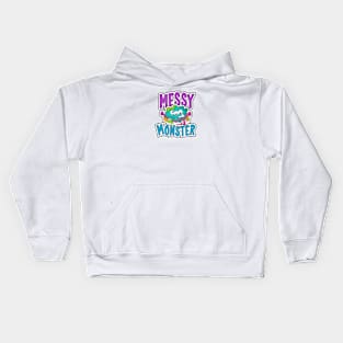 Messy Monster Kids Hoodie